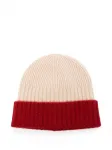Шапка в рубчик Liska, красный - фото