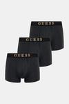 3 пары боксеров Guess, черный - фото