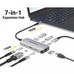 Док-станция EZQuest USB-C Multimedia 7-in-1 Hub X40227 - фото 5