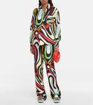 Сабо musa из пвх с кристаллами Pucci, синий - фото 2