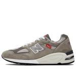 Кроссовки 990v2 сделано в США New Balance, серый - фото