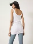 Топ HUSH Marcy Longline Vest, белый - фото 3
