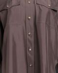 Рубашка Brunello Cucinelli, серо-коричневый - фото 4