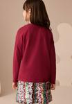 Топ Next REGULAR FIT -SEQUIN , Burgundy Red Heart/Red - фото 4