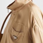 Куртка женская хаки Prada - фото 6