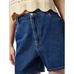 Шорты Pieces Abbi denim, синий - фото 6