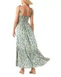 Платье-Макси Hilo с присборенной юбкой Tiare Hawaii, зеленый - фото 3
