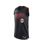 Баскетбольная майка унисекс черная Nike, черный - фото