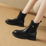 Ботинки Челси женские Josiny, хаки - фото 9