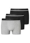 Боксеры Schiesser Boxershort 3 шт, черный - фото