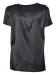 Топ с короткими рукавами Solotre, черный - фото 2