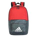 Рюкзак adidas Athletic Colorblock Zipper Schoolbag Backpack Backpack Unisex Red / Black, черный - фото