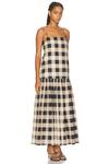 Aydan Длинное платье Ser.O.Ya, Gingham Large - фото 2