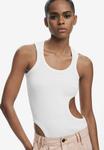 Топ Desigual CUT-OUT SLEEVELESS , White - фото 5