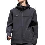 Mizuno Куртка мужская, Dark Gray, Single Coat - фото 8