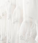 Вышитое платье с ярусами Chloé Kids, Offwhite - фото 2