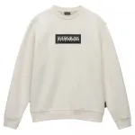 Толстовка Napapijri Box Logo, бежевый - фото