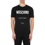 Футболка с принтом логотипа MOSCHINO, черный - фото 6