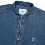 COVERNAT Рубашка унисекс синяя - фото 4