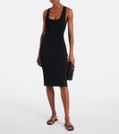 Джерси миди-платье Toteme, черный - фото 2