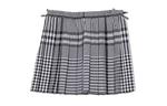 Юбка детская Burberry, серый / белый - фото 2