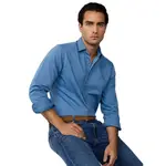 Рубашка с длинным рукавом Hackett ESS, синий - фото 9