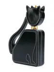 Клатч в форме кошки THOM BROWNE, черный - фото 3