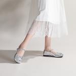 Туфли Мэри Джейн женские Pt'Son, серебряный - фото 10