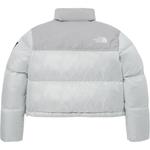 Пуховик женский серый The North Face - фото 2