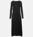 Платье макси Cati The Row, Black - фото