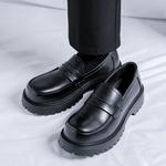 HAPPY DINO Мужские черные лоферы - фото 4