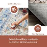 Персидский ковер Britt Nuloom, синий, 122x183 см - фото 3