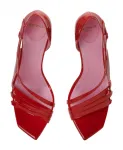 Сандалии Eden на каблуке Balmain, красный - фото 3