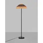 Торшер CARO E27 1 шт. Nova Luce, черный/коричневый - фото 3