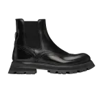 Ботинки Alexander McQueen Wmns Wander Chelsea Ankle Boot, черный - фото
