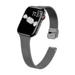 Ремешок Apple совместимый металлический 198 мм IBOANN, розовое золото - фото 4