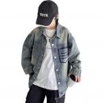 Детская куртка Lapel Moderate EASTERN CAMEL, denim синий - фото