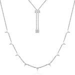 Apm Monaco Серебряное колье 925 пробы - фото 3