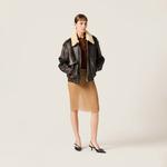 Рубашка поло из кашемира Miu Miu, коричневый - фото 2