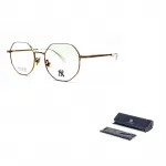 MLB Titanium Irregular Shape оправа для очков Unisex Gold - фото 5