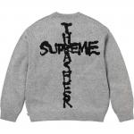 Толстовка Thrasher FW24 Supreme, серый - фото