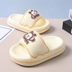 Противоскользящие дышащие шлепанцы для детей BOBDOG, розовый - фото 4