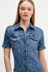 Джинсовое платье Guess Jeans, синий - фото 4