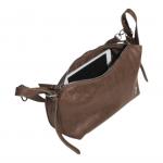 Сумка (WMNS) adidas Belted Shoulder Bag 'Brown' - фото 3