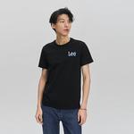 Футболка мужская черная Lee, черный - фото 5