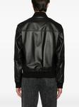 Bally кожаный бомбер, черный - фото 4