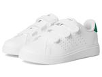 Кроссовки Adidas Kids Advantage 2.0 Shoes, White/White/Green - фото