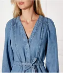 Джинсовое платье Lia Ba&Sh, синий - фото 4