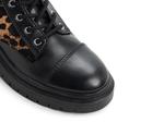 Ботинки Aldo Goer-In Bootie, Black/Brown Leopard Print Leather/Calf Hair - фото 6
