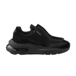 Кроссовки Prada Systeme Brushed Leather Sneaker, черный - фото